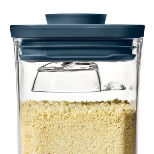 Set caserole 3 piese, din plastic, "POP", Storm Blue - OXO