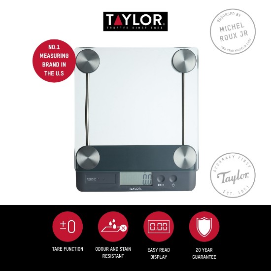 Cantar bucatarie, 14,4kg, "Taylor Pro" - Kitchen Craft