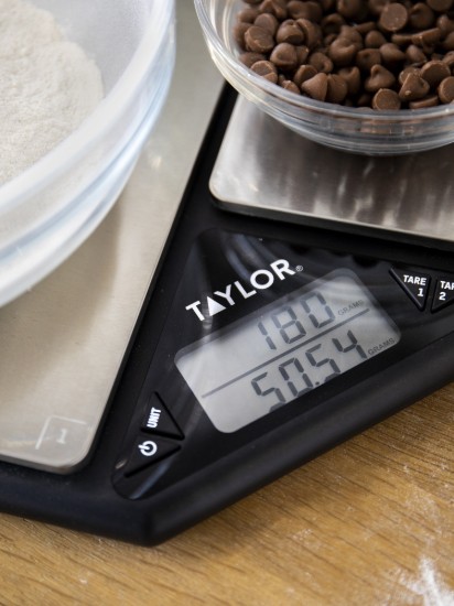 Cantar dual digital de bucatarie, 500g/5kg - Taylor Pro