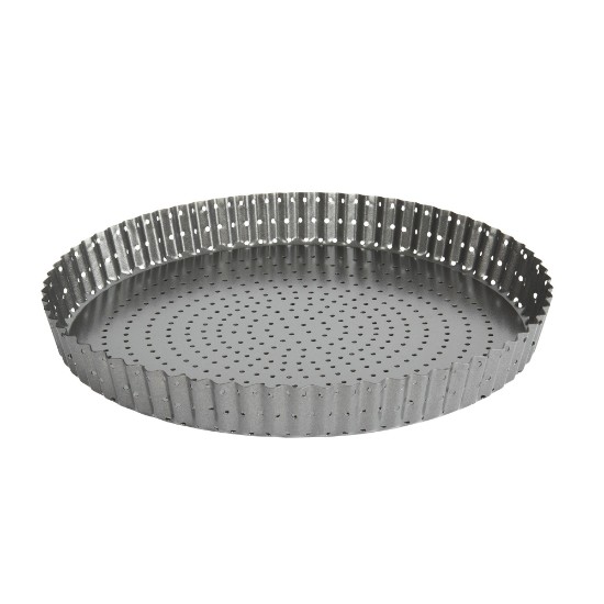 Forma perforata pentru tarta, otel, 28cm, "Master Class" - Kitchen Craft