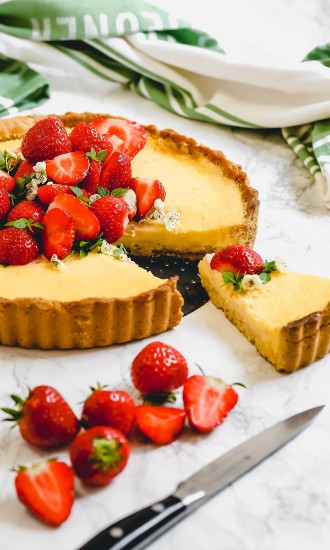 Forma perforata pentru tarta, otel, 28cm, "Master Class" - Kitchen Craft