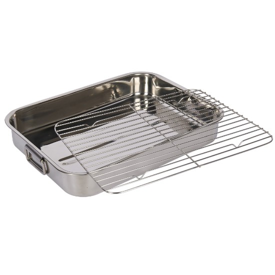 Tava pentru friptura, inox, 43 x 31cm - Kitchen Craft