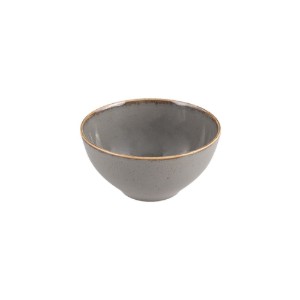 Bol portelan, 14cm, "Seasons", Gri inchis - Porland
