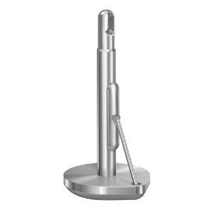 Suport rola prosoape de bucatarie, 36,3 cm, inox periat - simplehuman