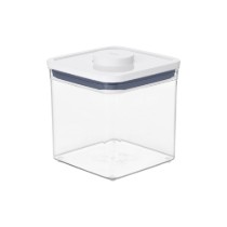 Caserola patrata, plastic, 16 x 16 x 16 cm, 2,6L, "POP" - OXO