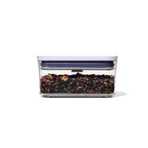 Caserola dreptunghiulara, plastic, 16 x 11 x 8 cm, 0,6L, "POP" - OXO