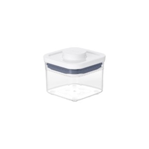 Caserola patrata, plastic, 11 x 11 x 8 cm, 0,4L, "POP" - OXO