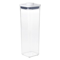 Caserola patrata, plastic, 11 x 11 x 32 cm, 2,1L, "POP" - OXO