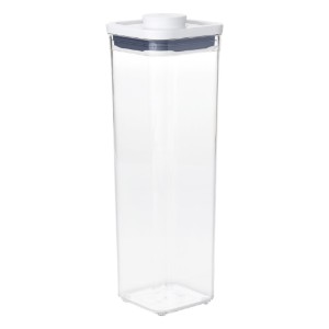 Caserola patrata, plastic, 11 x 11 x 32 cm, 2,1L, "POP" - OXO