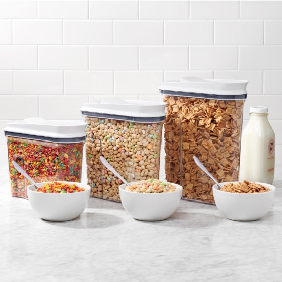 Recipient pentru cereale, plastic, 11 x 26 x 27 cm, 3,2L, "POP" - OXO