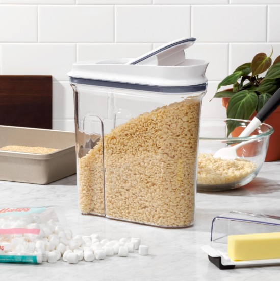 Recipient pentru cereale, plastic, 11 x 26 x 27 cm, 3,2L, "POP" - OXO