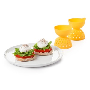 Set 2 forme pentru oua posate, silicon, "Good Grips" - OXO