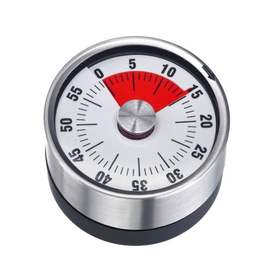 Cronometru mecanic, inox, "Futura" - Westmark