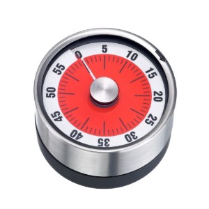 Cronometru mecanic, inox, "Futura" - Westmark