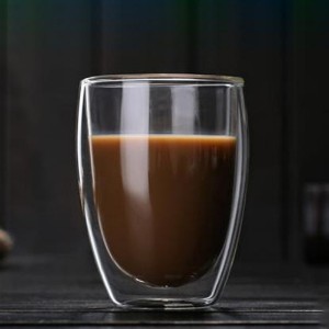 Set 2 pahare, cu perete dublu, 350ml - Zokura