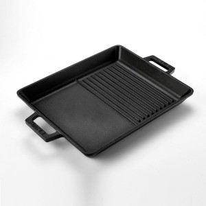 Tava grill, cu suprafata neteda, 26x32 cm - LAVA