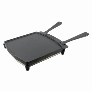 Plita/Grill fonta doua fete, cu suport, 34,6 x 31,8 cm - Ooni
