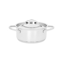 Mini-cratita cu capac, inox, 12cm/0,6L, "Mini 3"- Demeyere