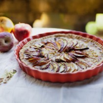 Tava tarte, ceramica, 29,5cm/1,3L, Toscane - Emile Henry