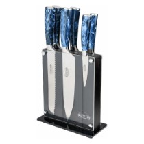 Set cutite 7 piese Rockingham Forge Sunrise, Sapphire - Grunwerg