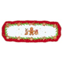 Platou servire, portelan, 37x14cm, "Fancy Gingerbread" - Nuova R2S