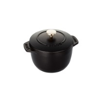 Mini-oala Cocotte orez, fonta, 12cm/0,75L, Black - Staub