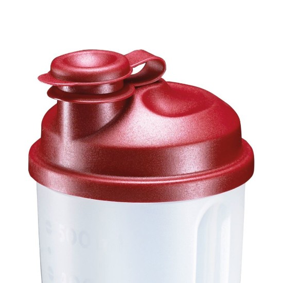 Shaker, 500 ml, "Mixery", Rosu- Westmark