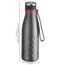 Sticla termoizolanta, inox, 550ml, "Viva", Anthracite - Westmark