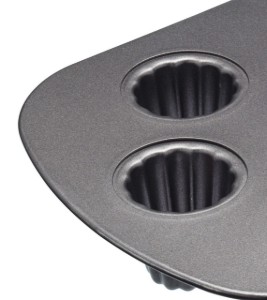 Forma briose/canneles de Bordeaux, otel, 32,5 x 22 cm - MasterClass