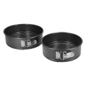 Set 2 forme rotunde pentru copt, otel, “MasterClass” - Kitchen Craft
