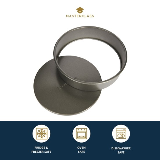 Forma de copt rotunda,  otel, 18 cm, "Master Class" - Kitchen Craft