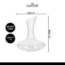 Decantor sticla, 1,5 L, "Bar Craft" - Kitchen Craft
