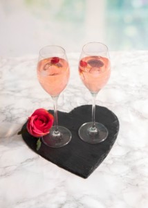 Platou servire aperitive, inima, ardezie, 25 cm, "Artesa" - Kitchen Craft