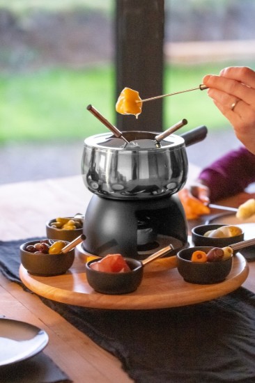Set fondue 24 piese, inox - Artesa