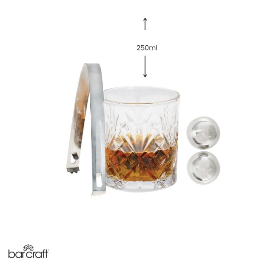 Set servire whisky, 4 piese, "Bar Craft" - Kitchen Craft