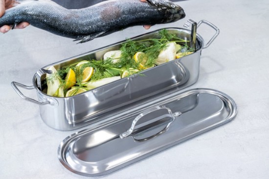 Tava pentru peste, inox, 45,5 x 15 cm - Kitchen Craft