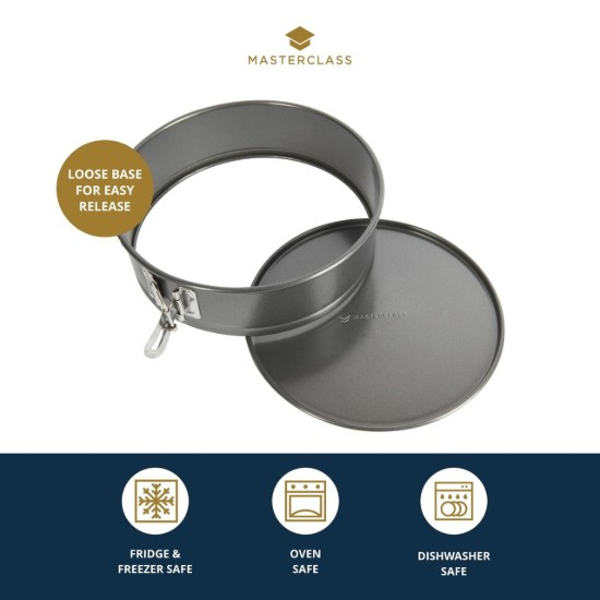 Forma de copt rotunda, otel, 23 cm - MasterClass