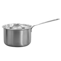 Mini-cratita, inox, cu capac 10cm/0,41L, "Commichef" - Grunwerg