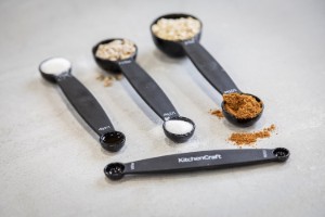 Set 4 linguri pentru masurat, cu capat dublu - Kitchen Craft