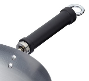 Tigaie wok, otel-carbon, 30 cm - Kitchen Craft