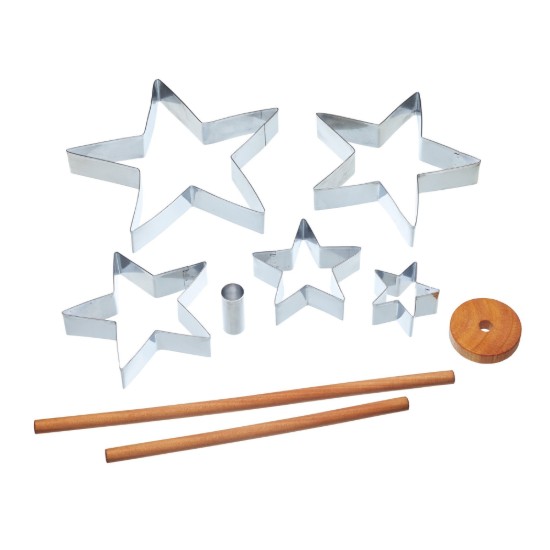 Set 9 forme cutter biscuiti, inox - Kitchen Craft