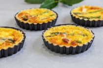 Set 4 forme pentru mini-tarte, otel, 10 cm - Kitchen Craft