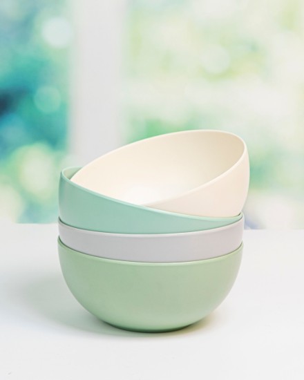 Set 4 boluri melamina, 15 cm - Colourworks