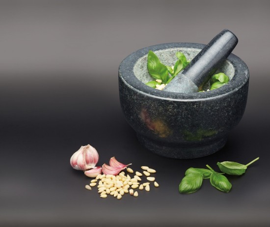 Mojar cu pistil, marmura, 13 cm, “MasterClass” - Kitchen Craft