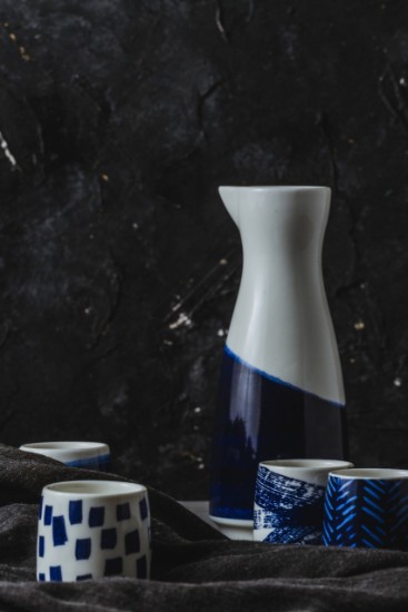 Set servire sake 5 piese, portelan - Kitchen Craft