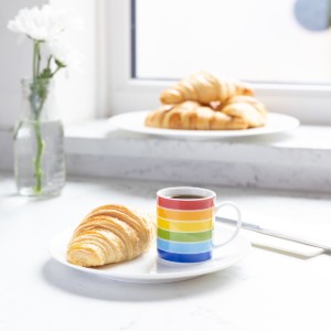 Ceasca espresso, portelan, 80ml, "Rainbow" - Kitchen Craft