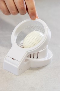 Feliator pentru oua, plastic, Alb - Kitchen Craft
