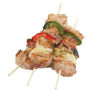 Set 100 tepuse kebab, lemn, 20cm - Westmark
