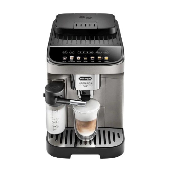 Espressor automat 1450W, "Magnifica Evo", Argintiu - DeLonghi