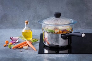 Sita abur, din sticla termorezistenta, 20cm/2L - PYREX